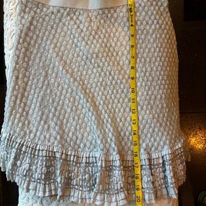 NWT Max Studio Women's Gray lace Skirt size M